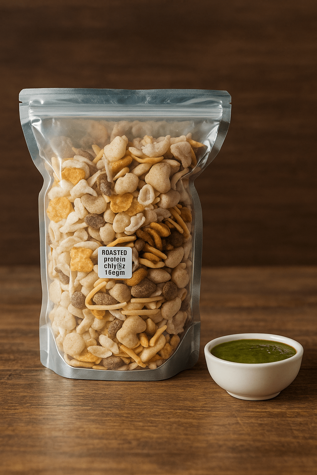 Healthy Roasted Protein Chivda ( Diet friendly )