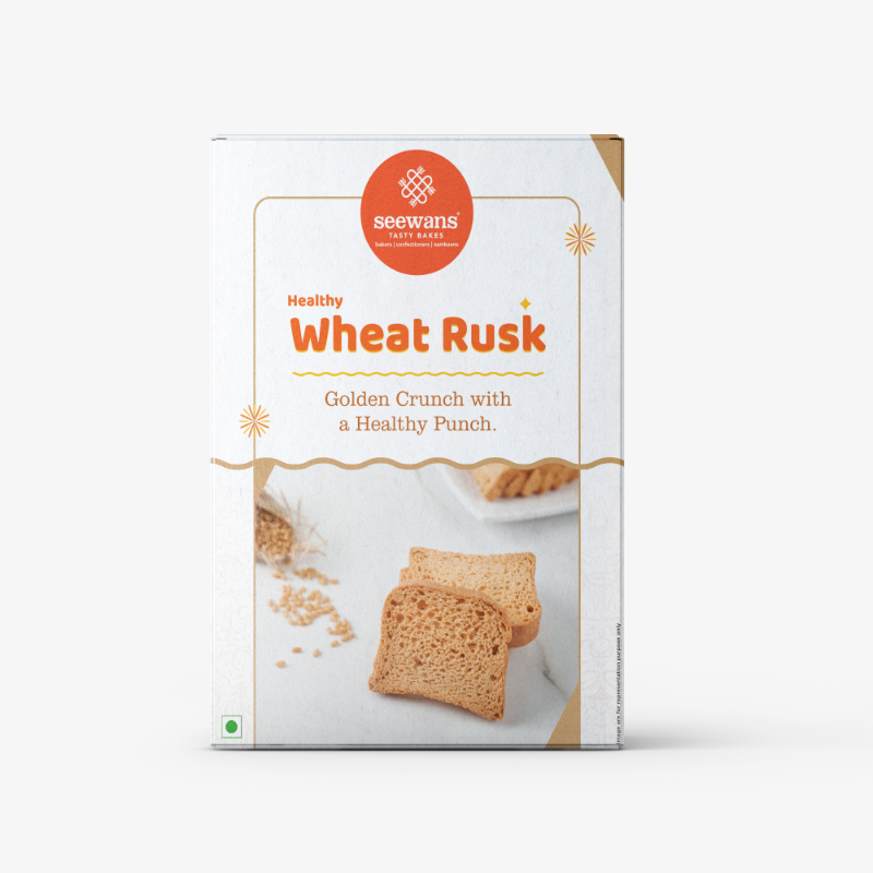 Healthy whole wheat salted Toast
