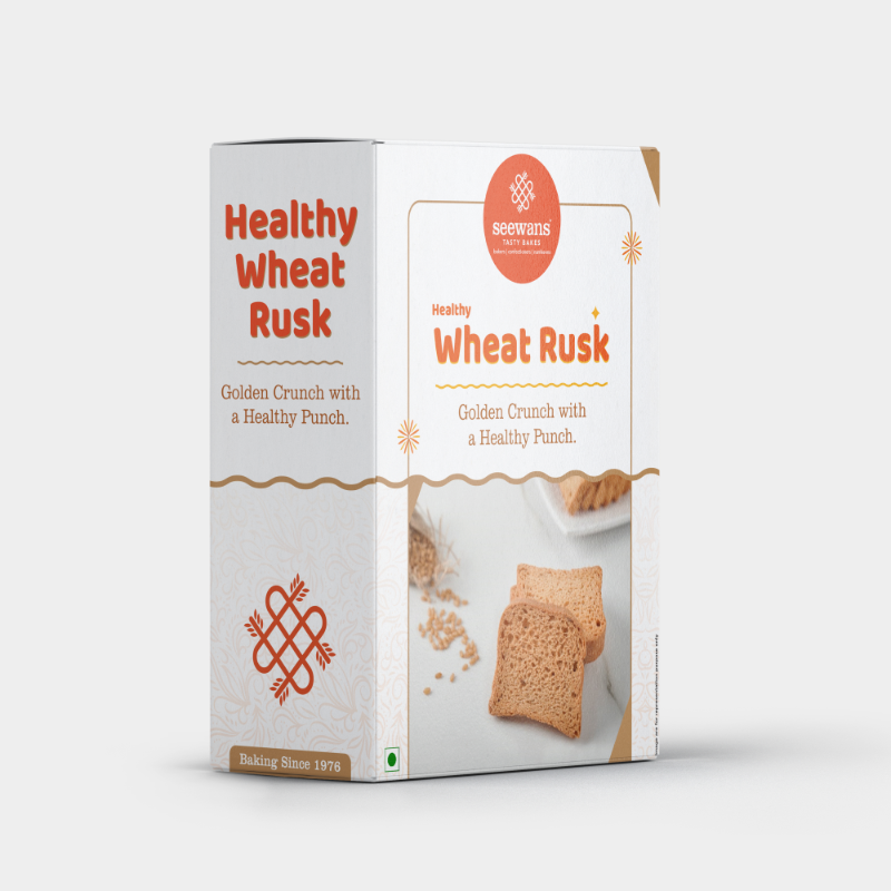 Healthy whole wheat salted Toast