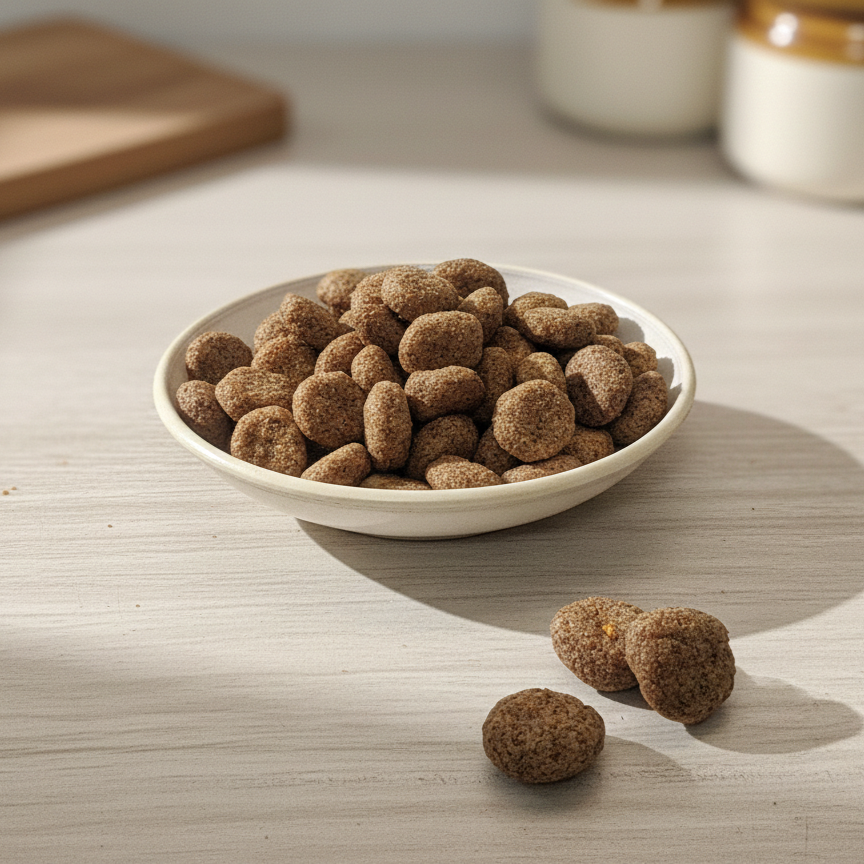 Healthy Roasted Ragi Balls ( Diet friendly )