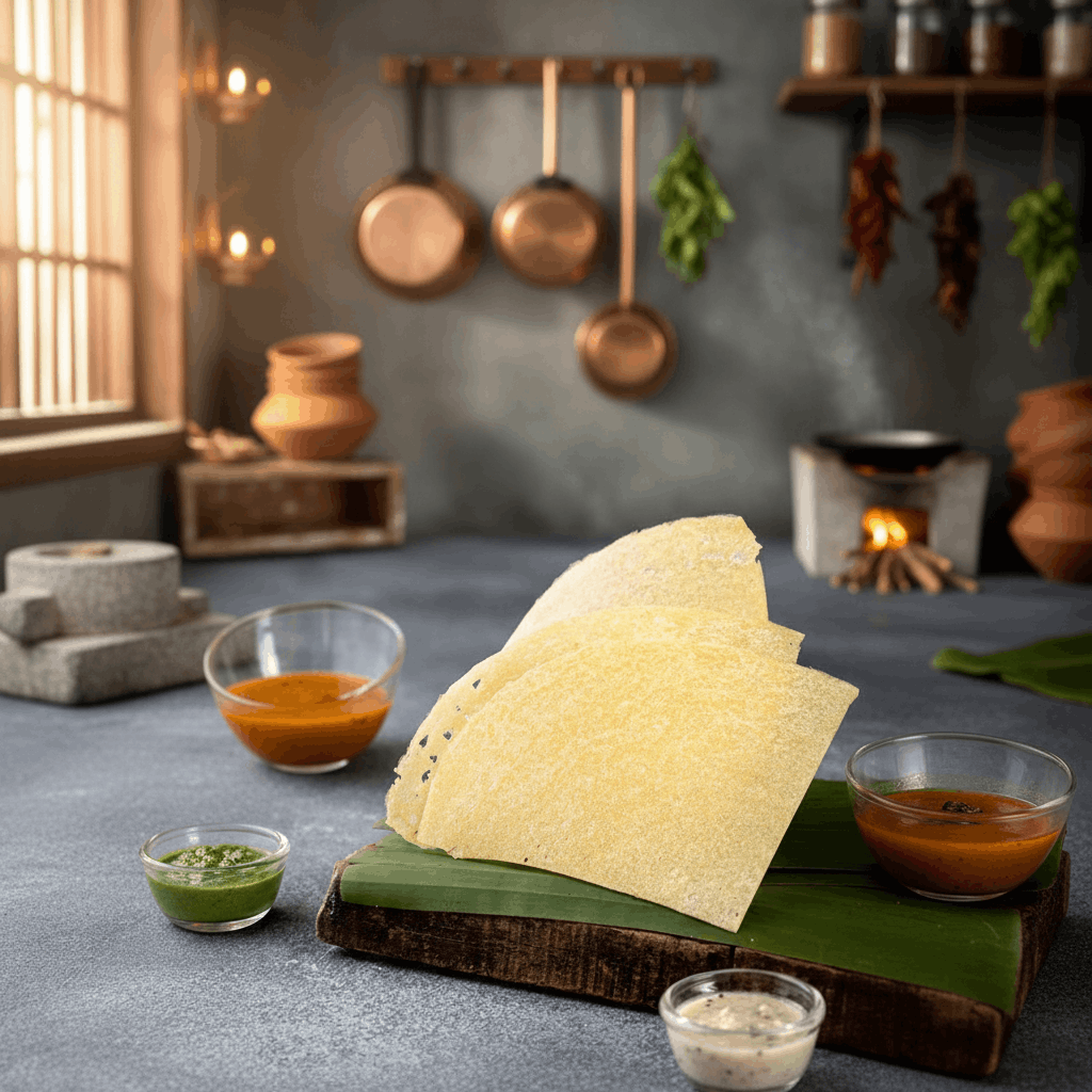 Amul Butter Roasted Dosa Khakhra | 100% Hand-Pressed & Crispy l Plain Salted.