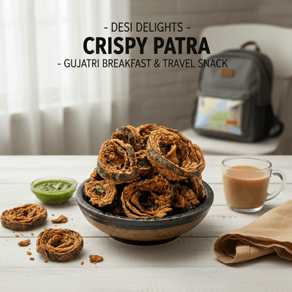 Premium Crunchy Bardoli Patra | Sweet & Tangy Colocasia Rolls | Seewans 1976