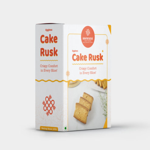 Eggless Cake Rusk