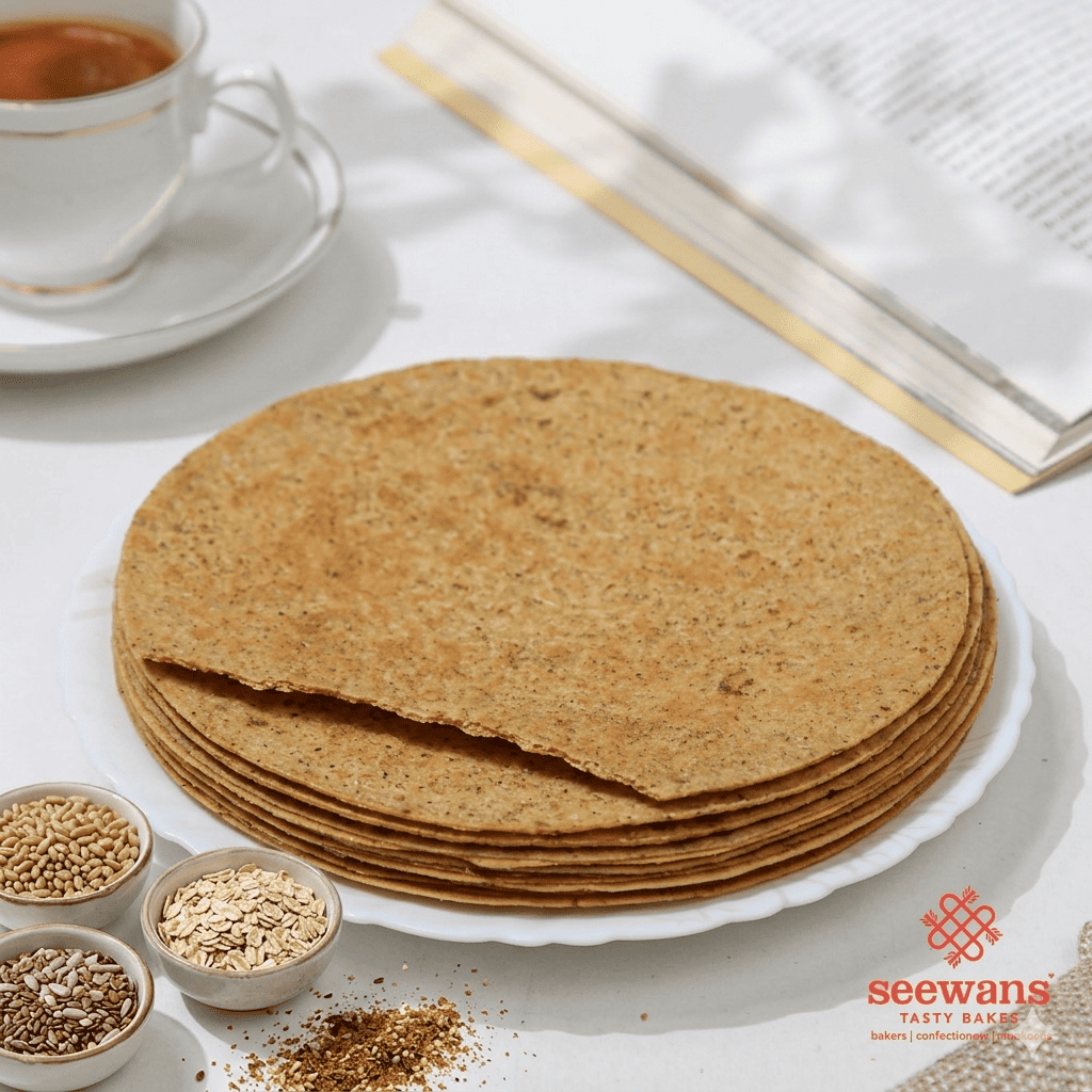 Multigrain Masala Khakhra (400g) | Six-Grain Power | High Protein & Fiber