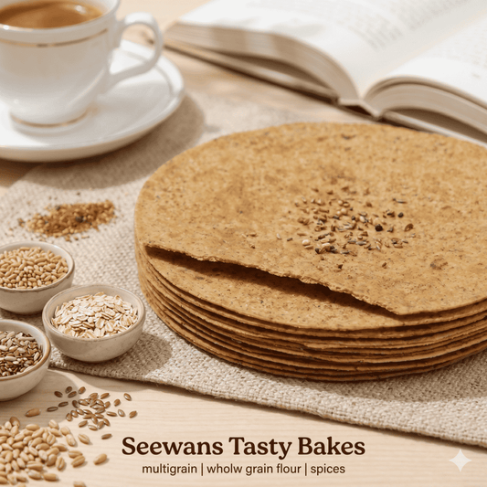 Multigrain Masala Khakhra (400g) | Six-Grain Power | High Protein & Fiber