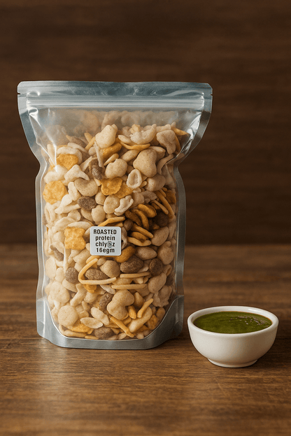 Healthy Roasted Protein Chivda ( Diet friendly )