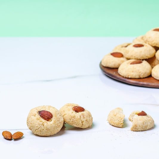 Coconut Almond Nankhatai