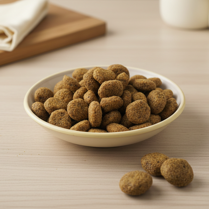 Healthy Roasted  Ragi Balls ( Diet friendly )