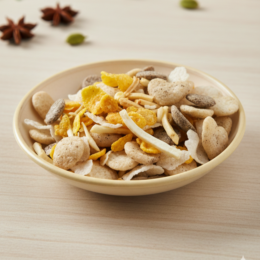 Healthy Roasted Protein Chivda ( Diet friendly )