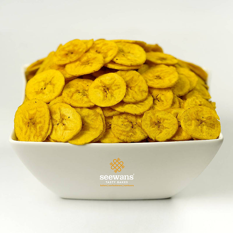 Yellow Banana chips ( Traditional Kerala Chips )