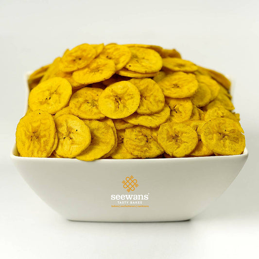 Yellow Banana chips ( Traditional Kerala Chips )