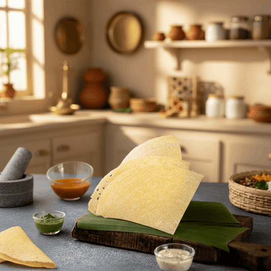 Amul Butter Roasted Dosa Khakhra | 100% Hand-Pressed & Crispy l Plain Salted.